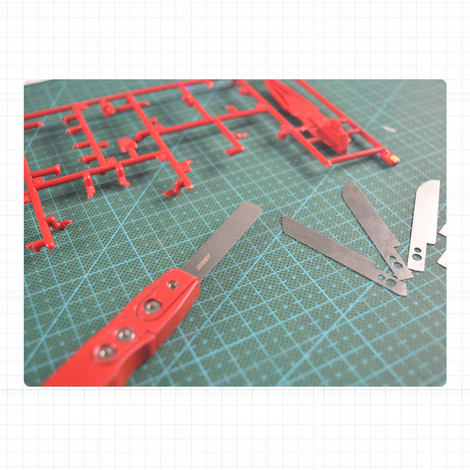 Мини ручная пила Joystar модель инструменты для рукоделия с 6 шт. лезвий нож