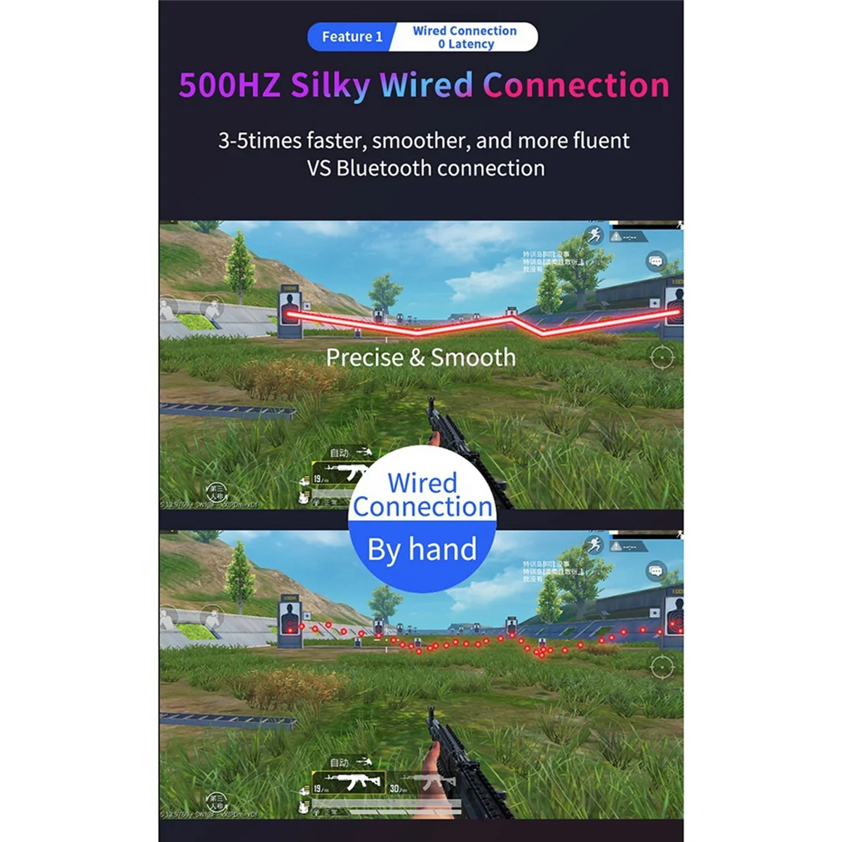 M3 Plug and Paly Геймпад PUBG Мобильный контроллер Игровая клавиатура Мышь Конвертер