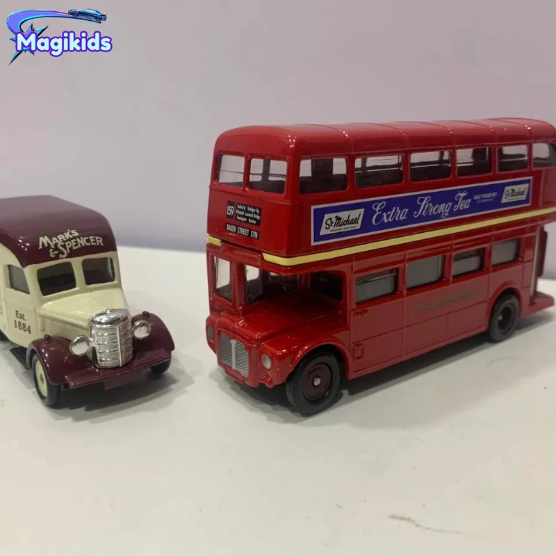 

1:43 Britain London double decker bus and trucks Simulation Diecast Car Metal Alloy Model Car Toys for Children Gift Collection