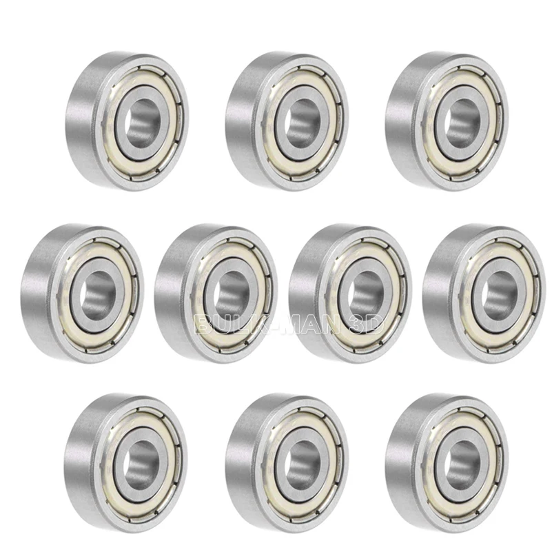

10pcs/lot High-Performance Deep Groove Ball Bearings 625ZZ 5*16*5mm for CNC V Slot Wheel Kits