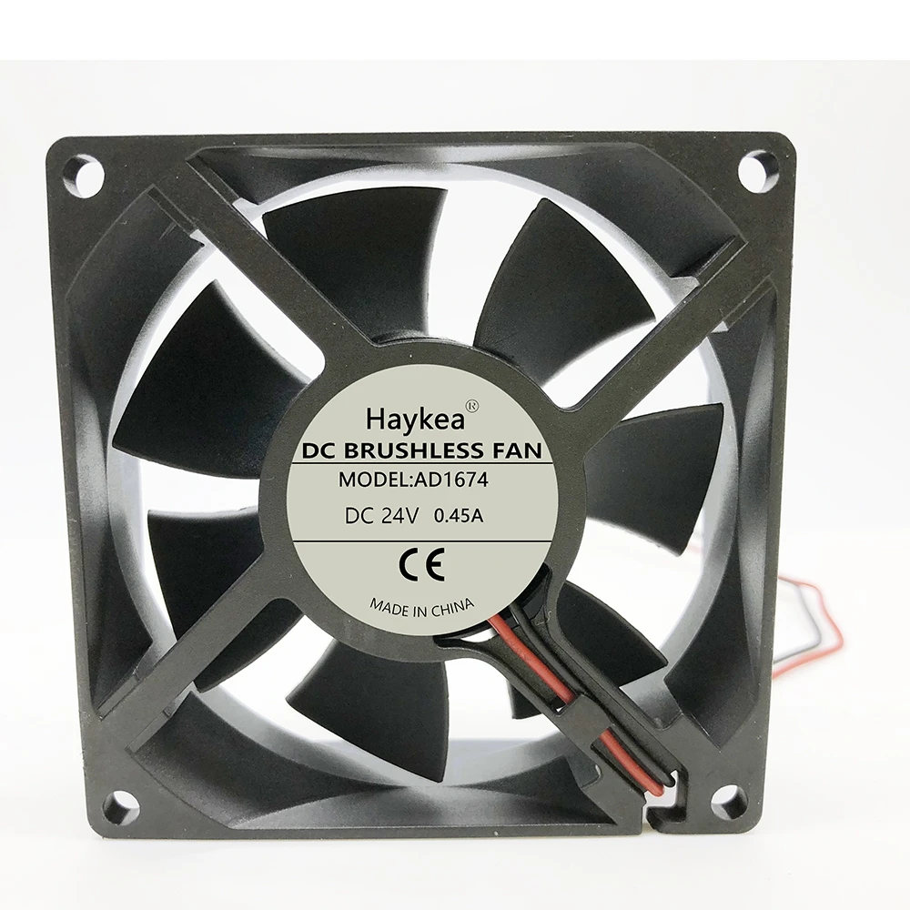 

NEW Haykea DC BRUSHLESS FAN AD1674 24V 0.45A 2Pin