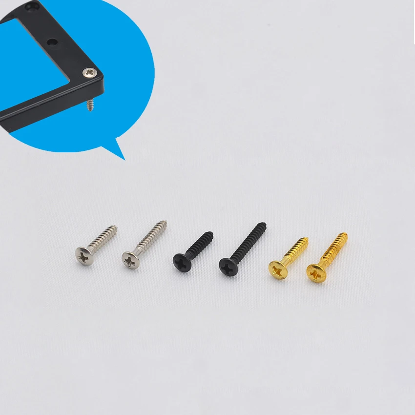 

Humbucker Pickup Mounting Frame Screw / Ring Screws / for LP SG Eelectric Guitar