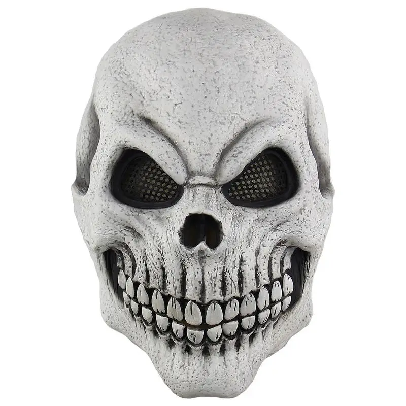 

Halloween Skull Headgear Full Head Latex Skeleton Head Cosplay Prop Realistic Latex Skeleton Head Cosplay Prop Costume