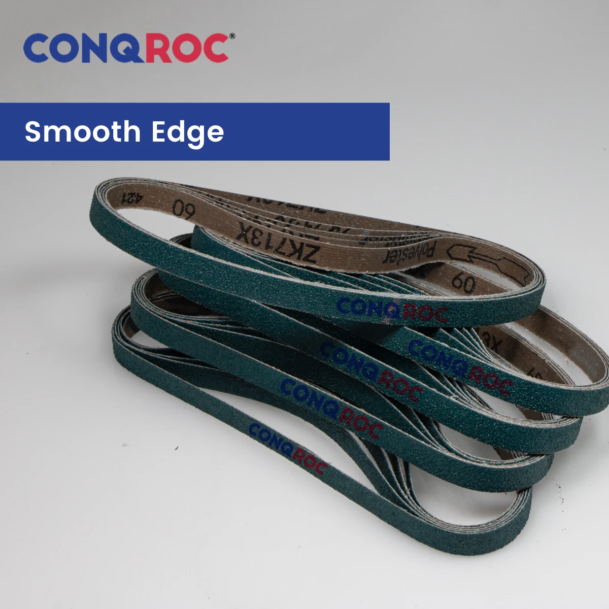 25 шт. 13x533 мм Шлифовальные ремни Плавленый оксид циркония зернистость-40 ~ 120