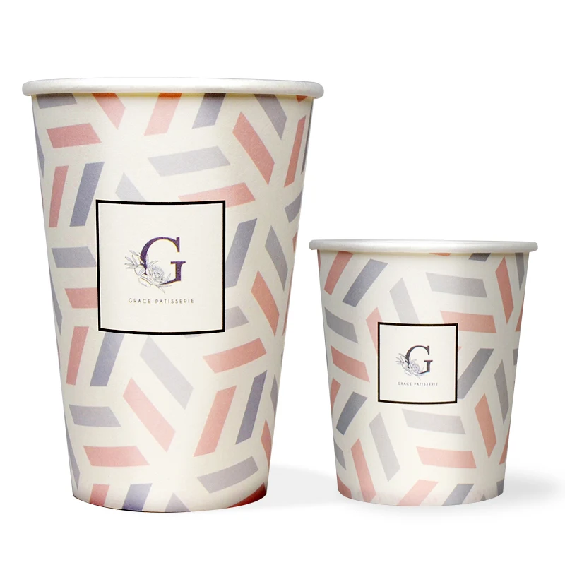 

customizd design Custom CMYK Printing 12oz Double Wall Coffee Paper Cup With Logo