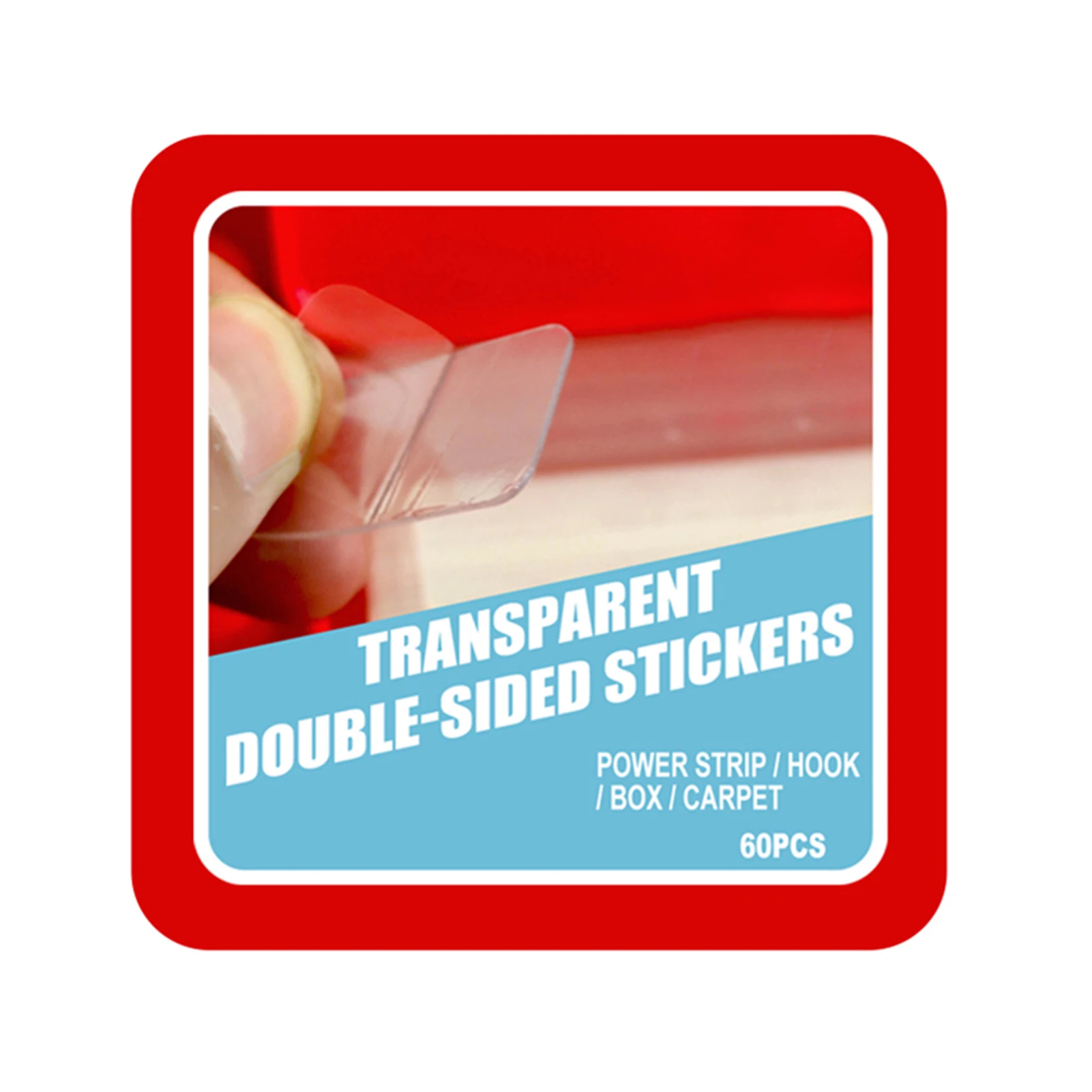 

60pcs Super Strong Double Sided Adhesive Nami Tape Mounting Fixing Pad Self Adhesive Two Sides Waterproof Sticker Home Decor