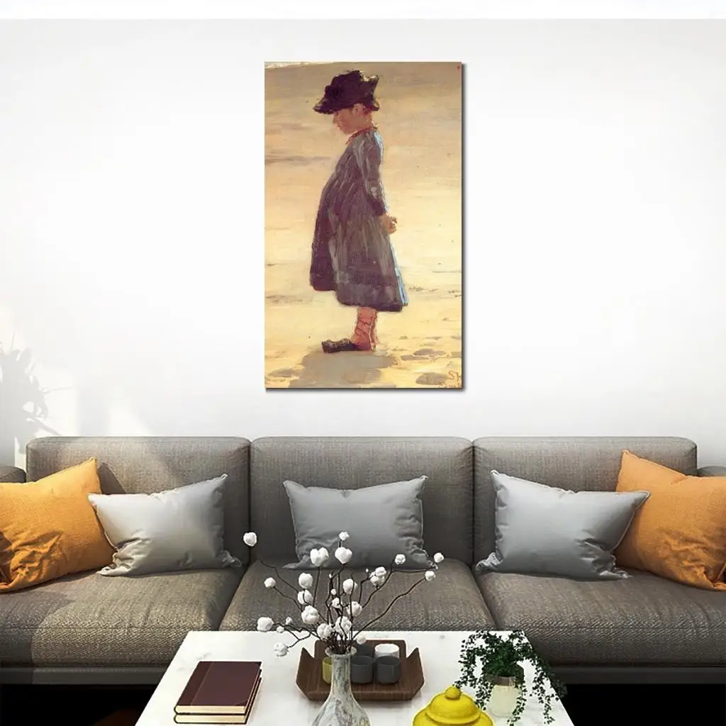 Картины с датской девушкой на пляже педером Северином кройе распродажа