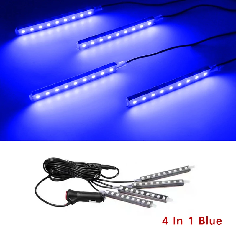 

Светодиодная подсветка для автомобиля, осветительная полоса для салона автомобиля, с сигаретами, автомобиля