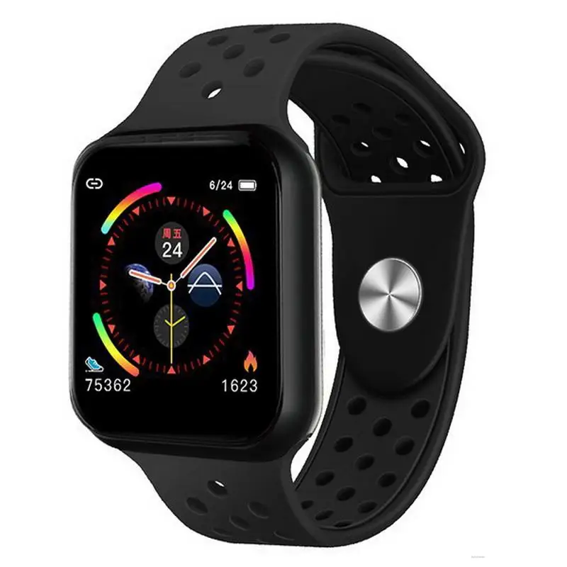 

Smart Bracelet Full Touch Color Screen F9 Smart Bracelet Rate Blood Pressure Monitoring Information Reminder Watch