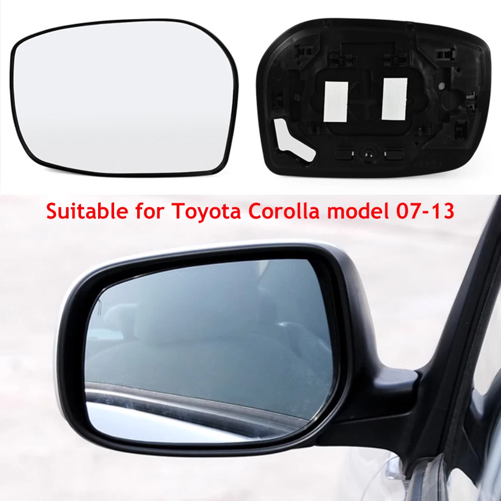 

Car Side View Exterior Replacement Left & Right Car Rearview Mirror Glass for Toyota Corolla E140 E150 2007-2013 Car Accessories