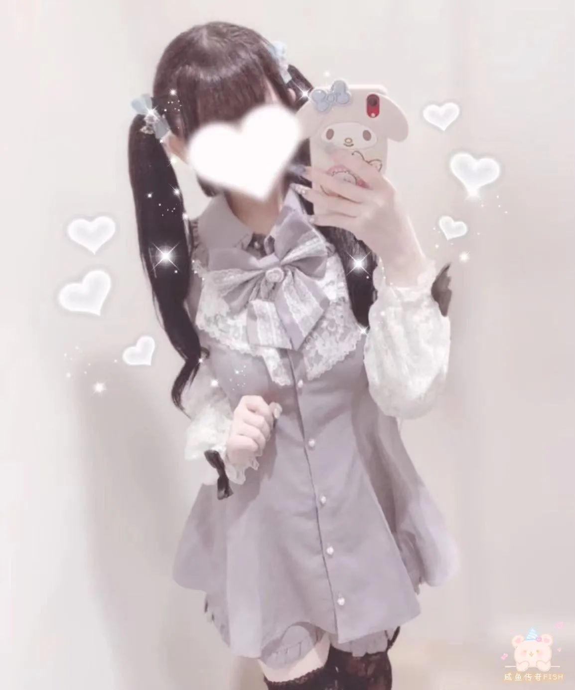 Женский комплект одежды SC новинка 2023 Осеннее кружевное платье с длинным рукавом