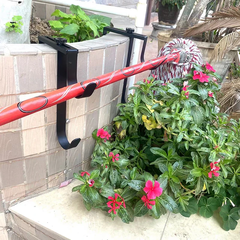 

Storage Hook For Outdoor Camping Detachable S Shape Hook Household Multifunctional Water Pipe Mop Hook Mobile Storage Tools
