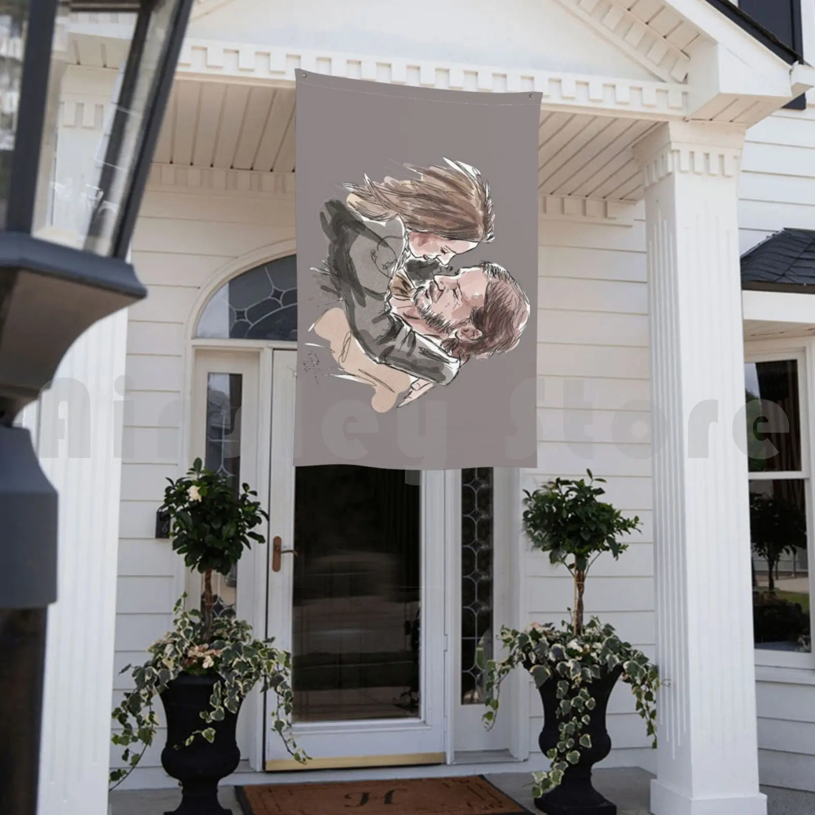 Мы находимся далеко от мелководья сейчас флаг автомобиля Смешные звезды музыка