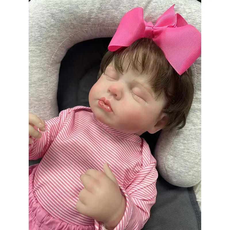 19-дюймовые реалистичные куклы для новорожденных Loulou Reborn всего тела приятные