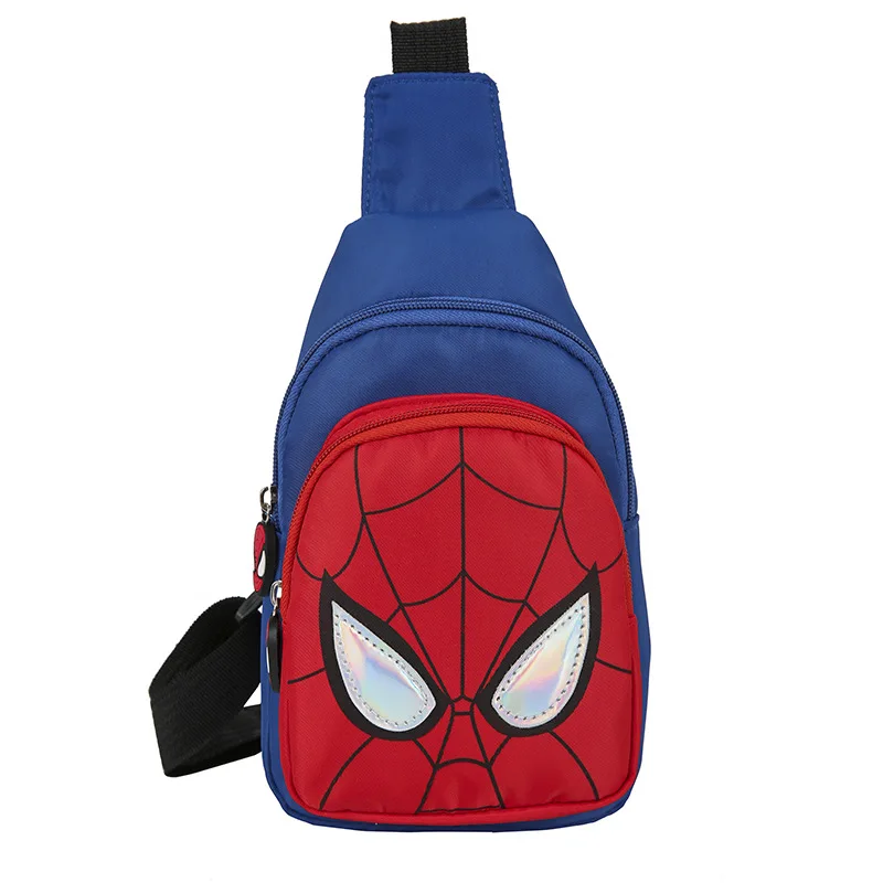 

Disney Spiderman Go Shoulder Bag Sling Chest Pack Canvas Sports Teens Crossbody Handbags Men Women Chest Bags Belt Waist Pack
