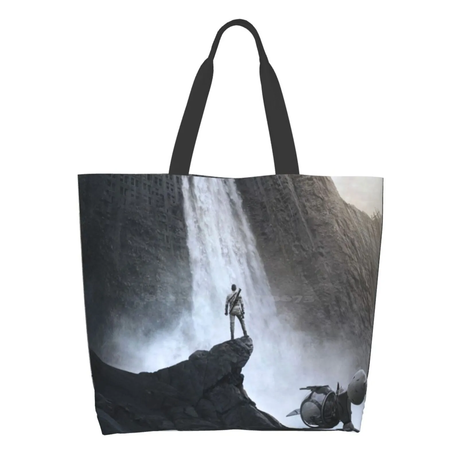 

Oblivion Women Shopping Bag Girl Tote Large Size Oblivion Film Films Movies Movie Tom Cruise New Actor