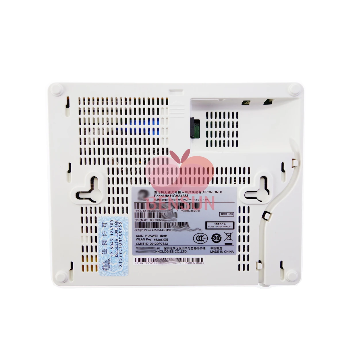 Новый HW HG8346M GPON терминал ONU ONT 4FE LAN + 2 Кастрюли 1WiFI 1USB H.248 и SIP маршрутизатор Echolife 8346