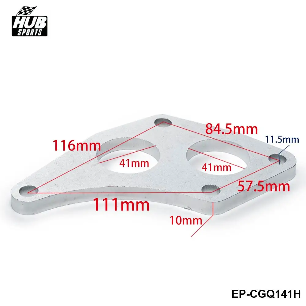 Фланец впуска турбонаддува для Subaru Spec C Twin Scroll VF36 VF37 HU-CGQ141H