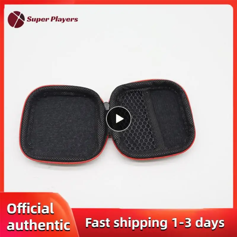 

Dust-proof And Anti-fall Mini Square Earphone Box Easy Storage Eva Zipper Portable Storage Bag Strong And Durable Headset Bag