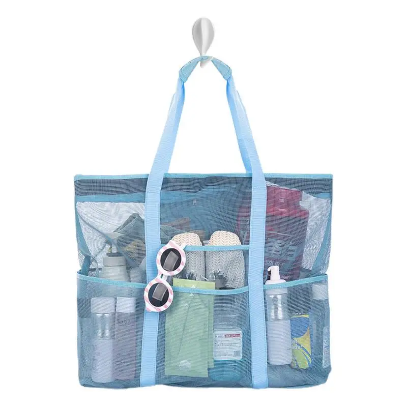 

Shower Bag Shower Hand Bag Bath Organizer With 8 Pockets Toiletry Essentials Carrier Toiletry Bag Large Capacity For College