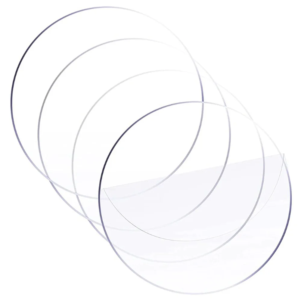 

Clear Acrylic Circle Disc for Painting,100/50/25PCS Round Acrylic Sheet Ornaments Ornament Blanks for DIY, Art Craft, Engraving