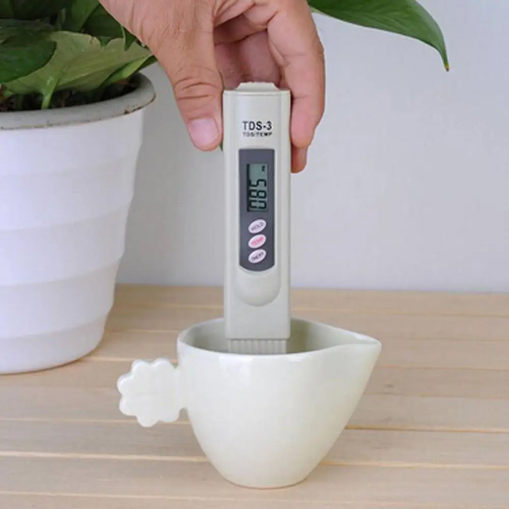

Handheld TDS Digital Water Tester Water Test Pen Water Quality Analysis Meter Water Purity Check 0-9999 ppm Measurement