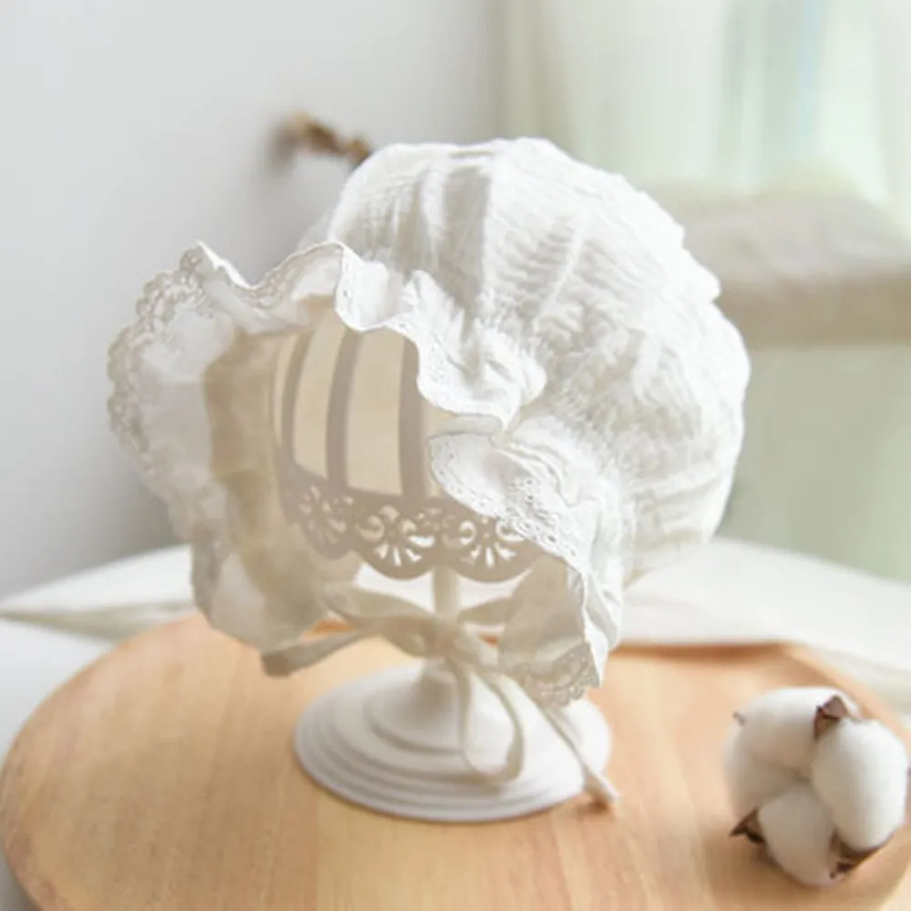 

Children's accessories cotton hat spring, autumn and summer thin sun hat girl boy baby cute newborn shade toddler palace hat