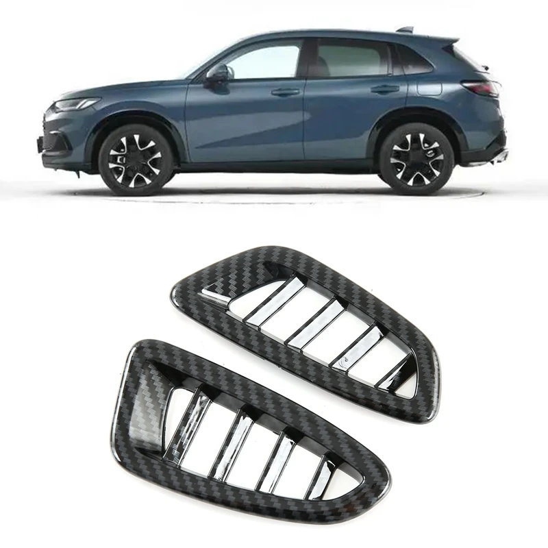 

Car Carbon Fiber ABS Front Air Outlet Cover Trim Stickers For Honda ZRV ZR-V 2022