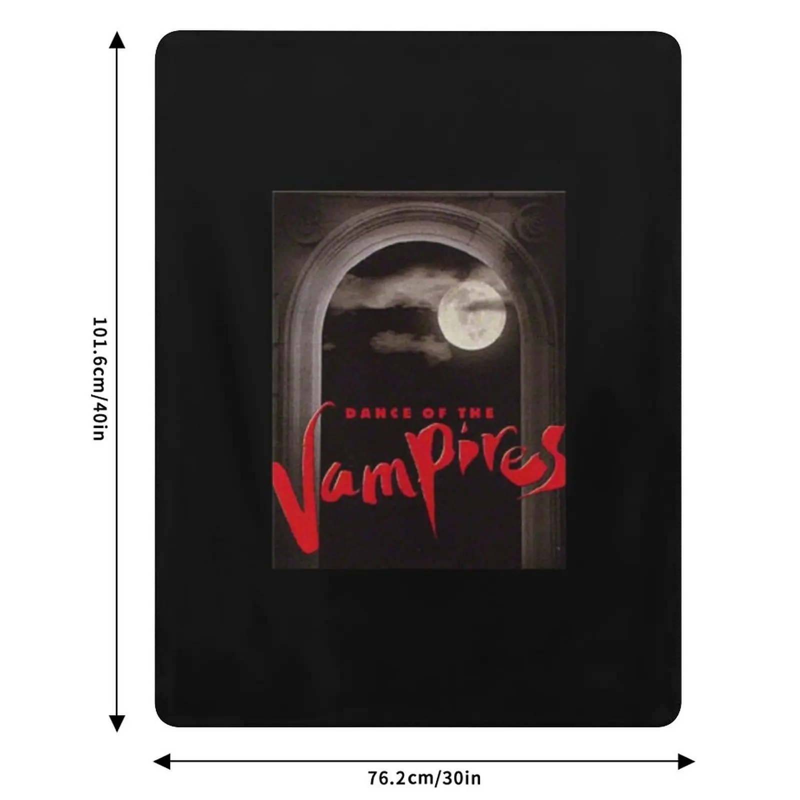 Плед Tanz der Vampire, стильное одеяло для дивана, для дома и гостиной (art.: 3920dc33cdf76) - 3920dc33cdf76