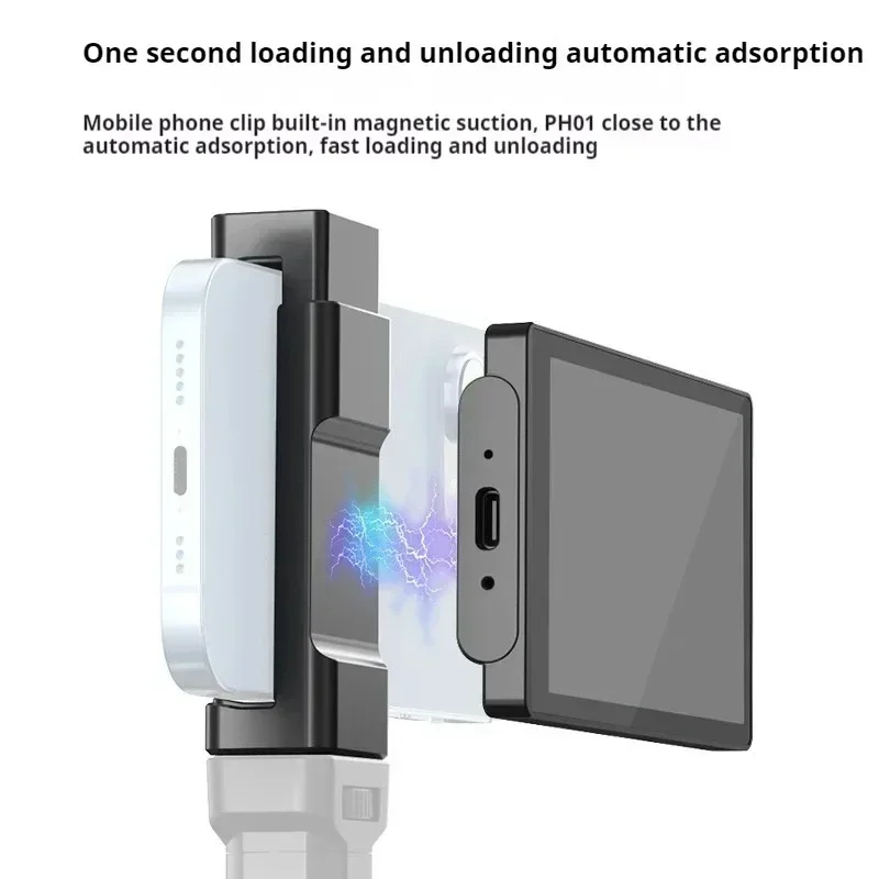 Смартфон Vlog селфи монитор экран магнитный с использованием задней камеры