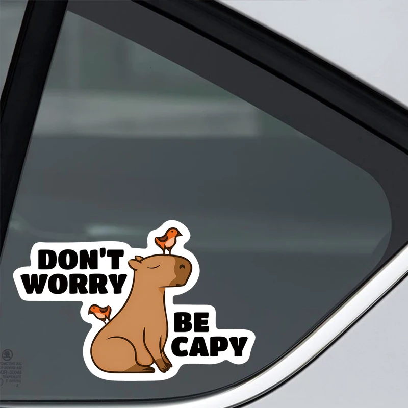 DK70 # необычная Водонепроницаемая наклейка не волнуйтесь декоративные аксессуары