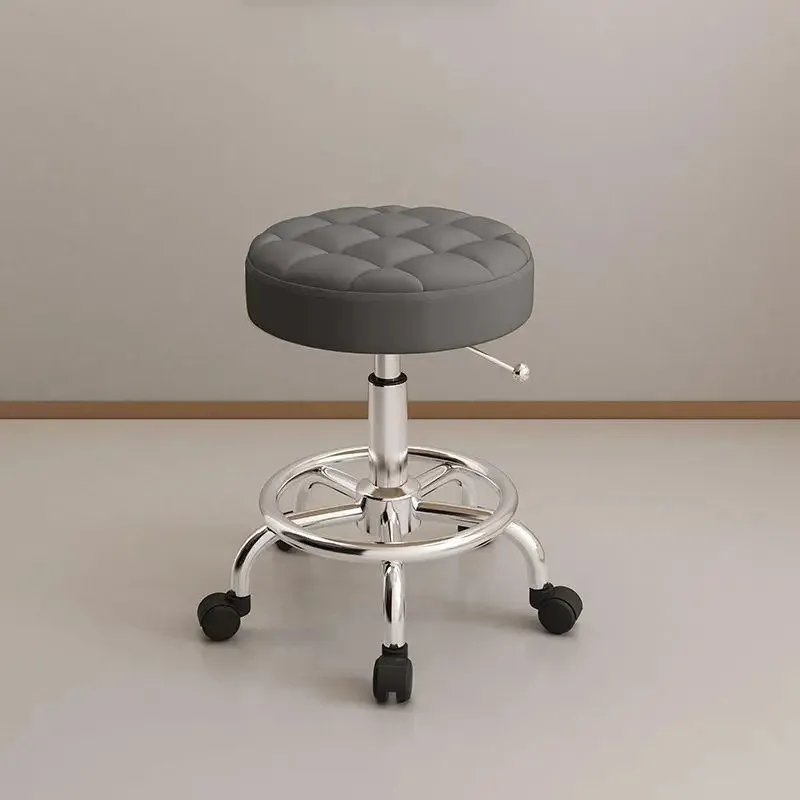 Кресло парикмахерское портативное вращающееся с шезлонг