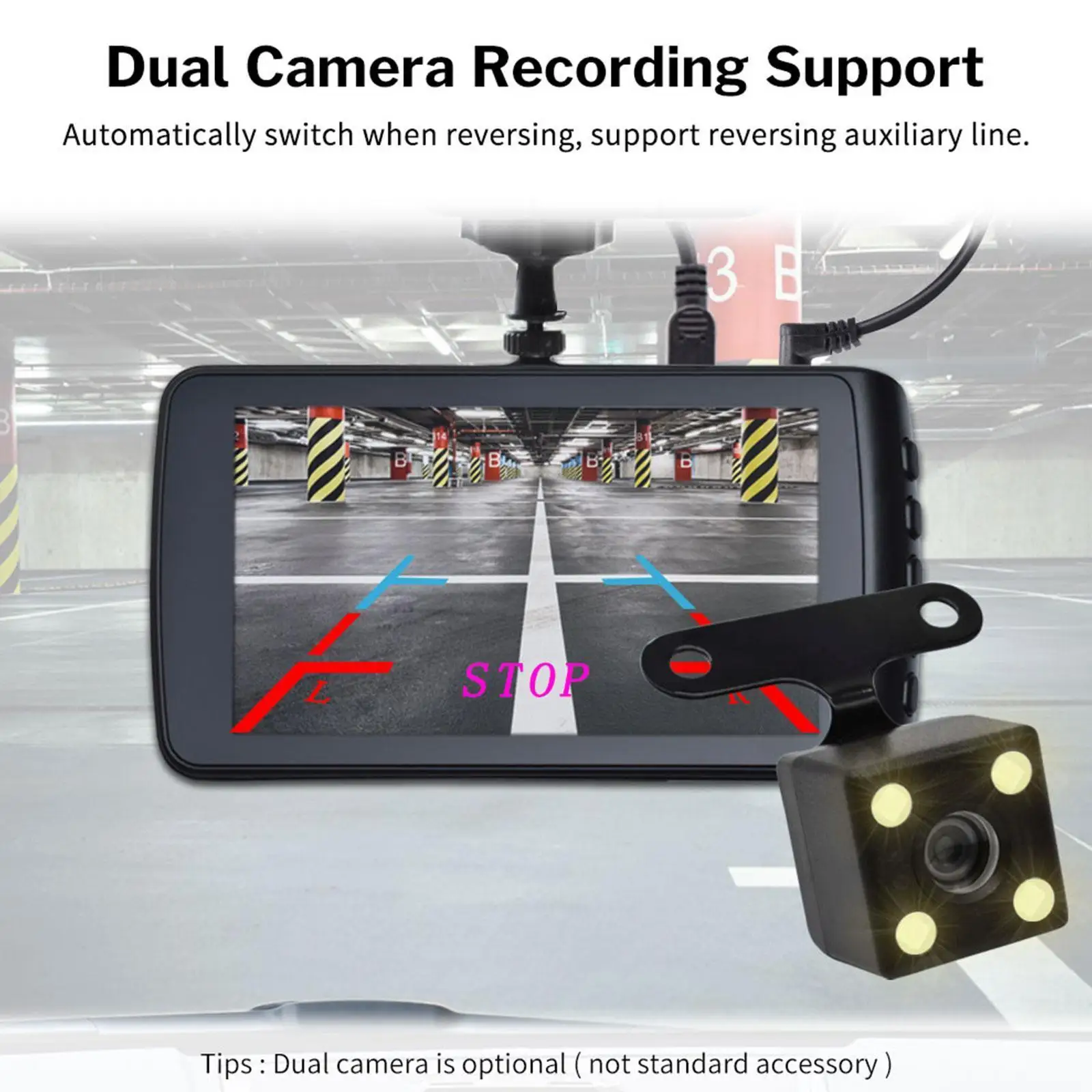 

Car Video Recorder HD Dash Cam Car DVR Camera Dashcam Loop Black Box Recorder Video Night Dvr G-sensor Vision Recording A7X3