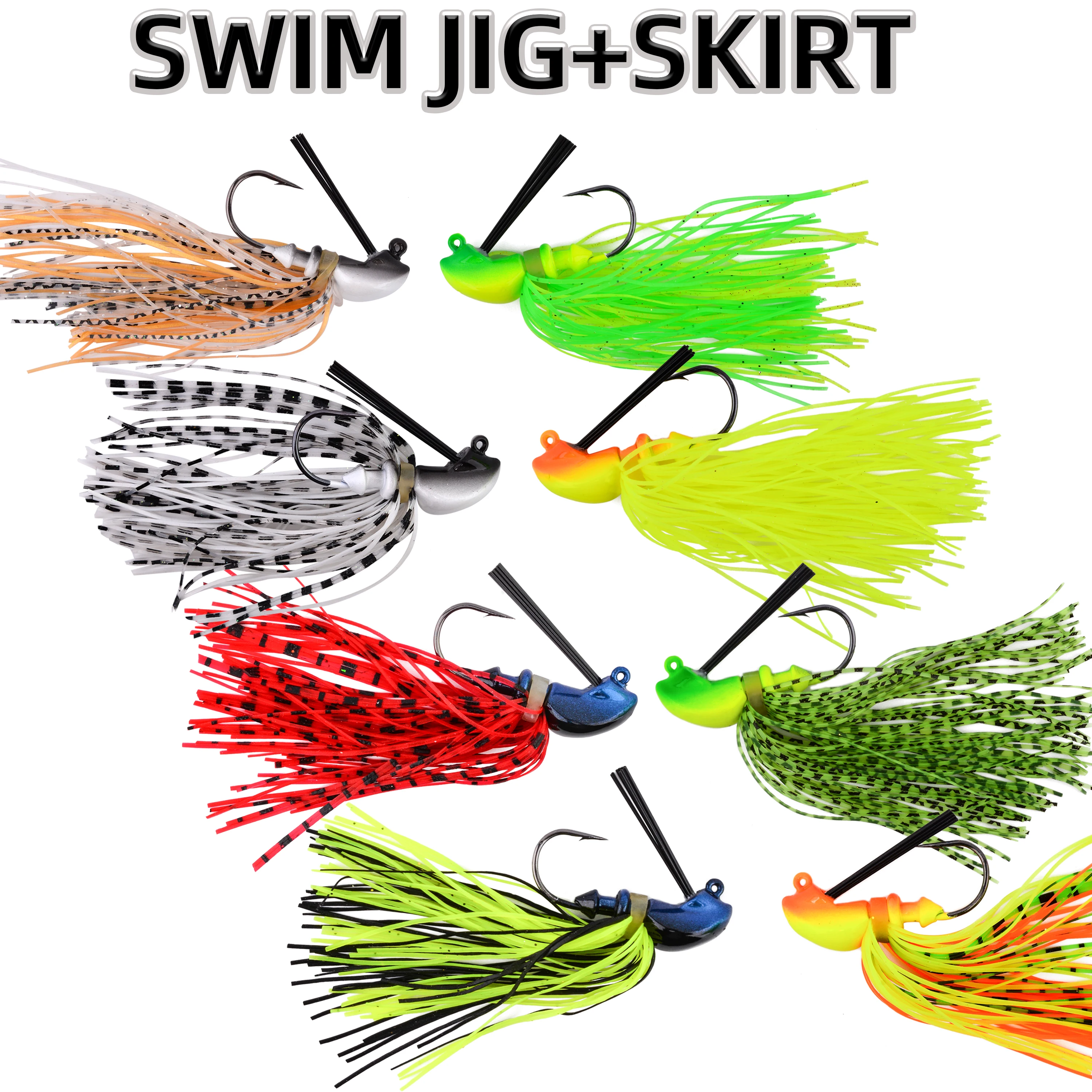 1 шт. 7 г/10 г/14 г спиннербейт буйбейт рыболовные приманки с защитой от барб черные