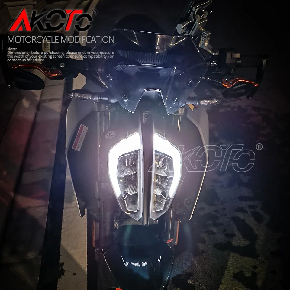 Мотоциклетный акриловый передний экран лобовое стекло дефлектор ветрового