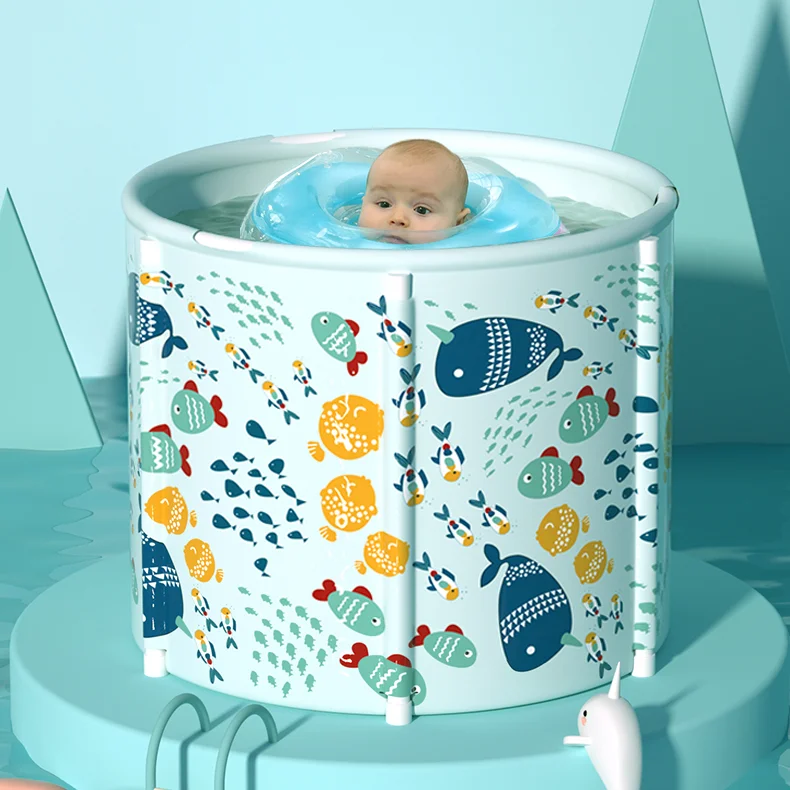 

Foldable Baby Bathtub Shower Adults Large Body Thick Winter Portable Inflatable Bathtub Barrel Banheira Bathroom Products DG50YP