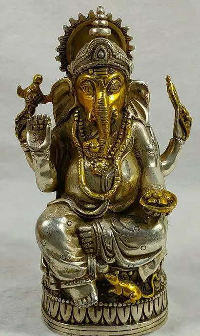 

6 дюймов, старый телефон, 4 оружия, лотос, слон, фотостатуя Будды