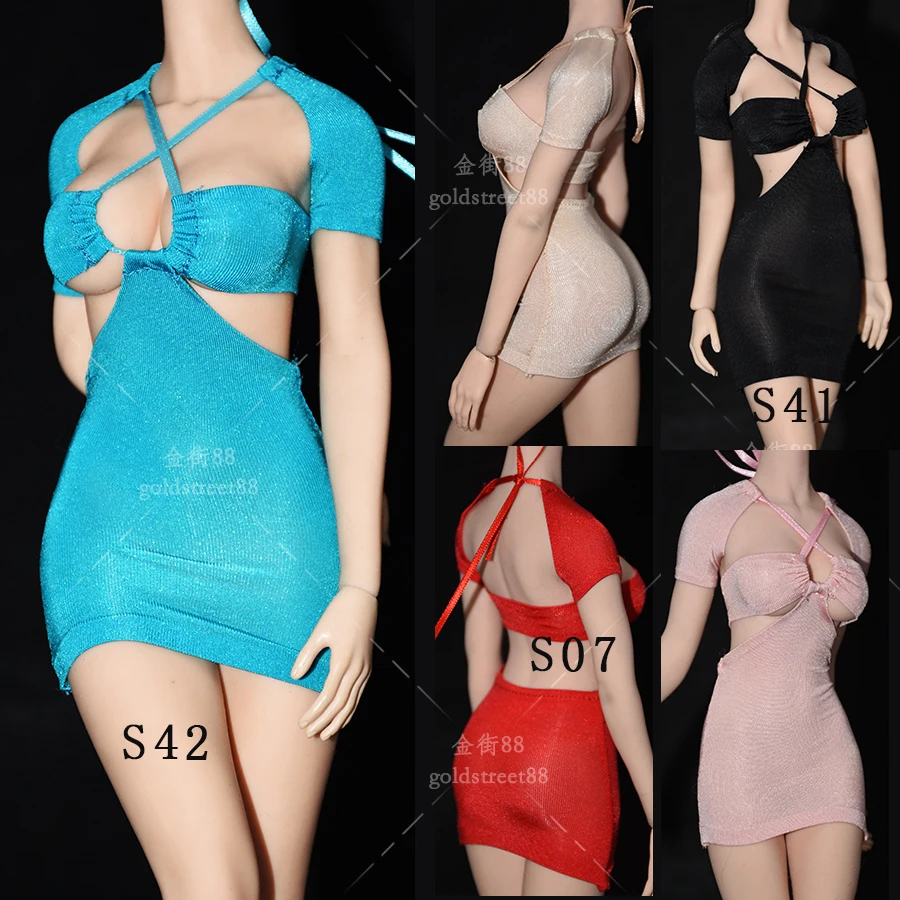 

Коллекция ZOEDOLL 1/6 года, женская модель платья из ультратонкого ледяного шелка без талии, подходит для 12 дюймов TBL PH JO, фигурка куклы