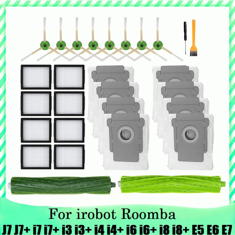 

A06I Accessories Kit For Irobot Roomba J7 J7+ I7 I7+ I3 I3+ I4 I4+ I6 I6+ I8 I8+ E5 E6 E7 Robot Vacuum Cleaner Parts