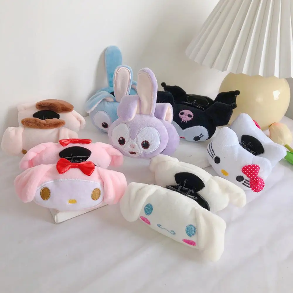 

Летняя плюшевая задняя головка, аксессуары для волос, милая шпилька для волос для девочек, заколка для волос с царапинами в коричном цвете My ...