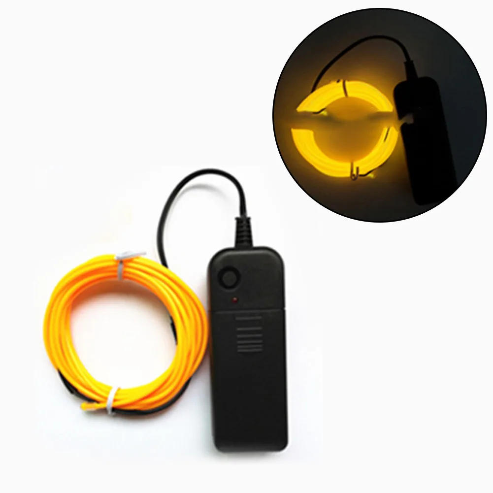 

Car Interior Light Atmosphere Light Tube Neon LED Strip EL Wire Flexible Neon Lamp Glow String Waterproof Lighting Accessories