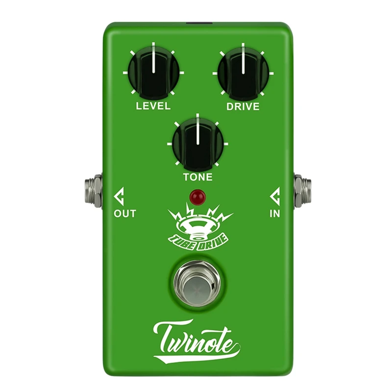 

Twinote Overdrive Effects Pedal For Guitar Processor Tube Drive Warm Nature Tube Overdrive Sound Electric Guitar Accessories