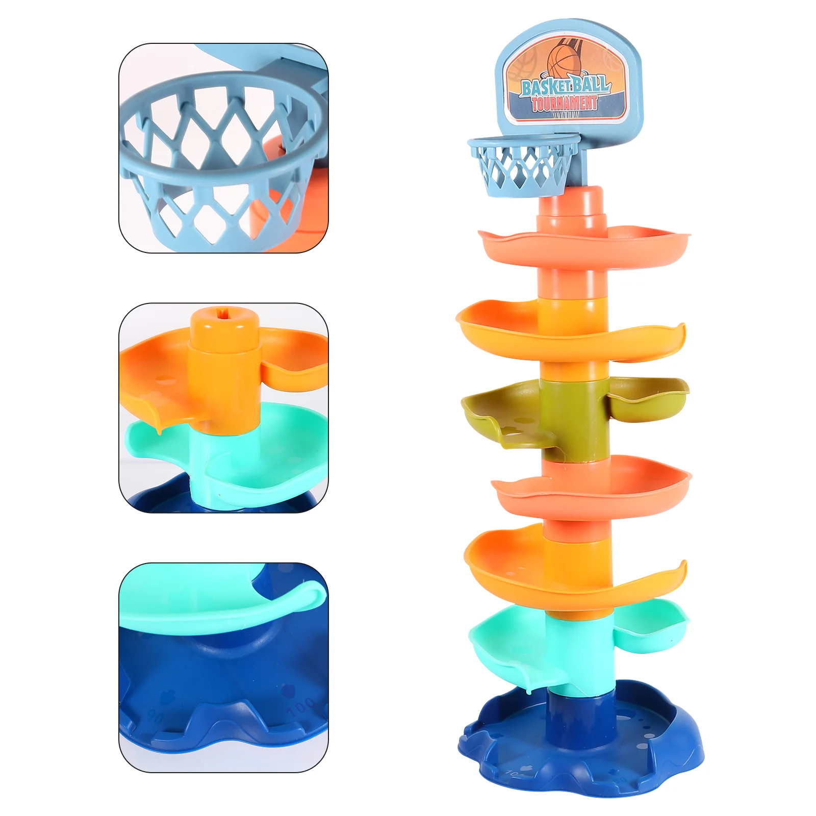 

1 Set Plastic Creative Desktop Sports Leisure Game Tabletop Basketball