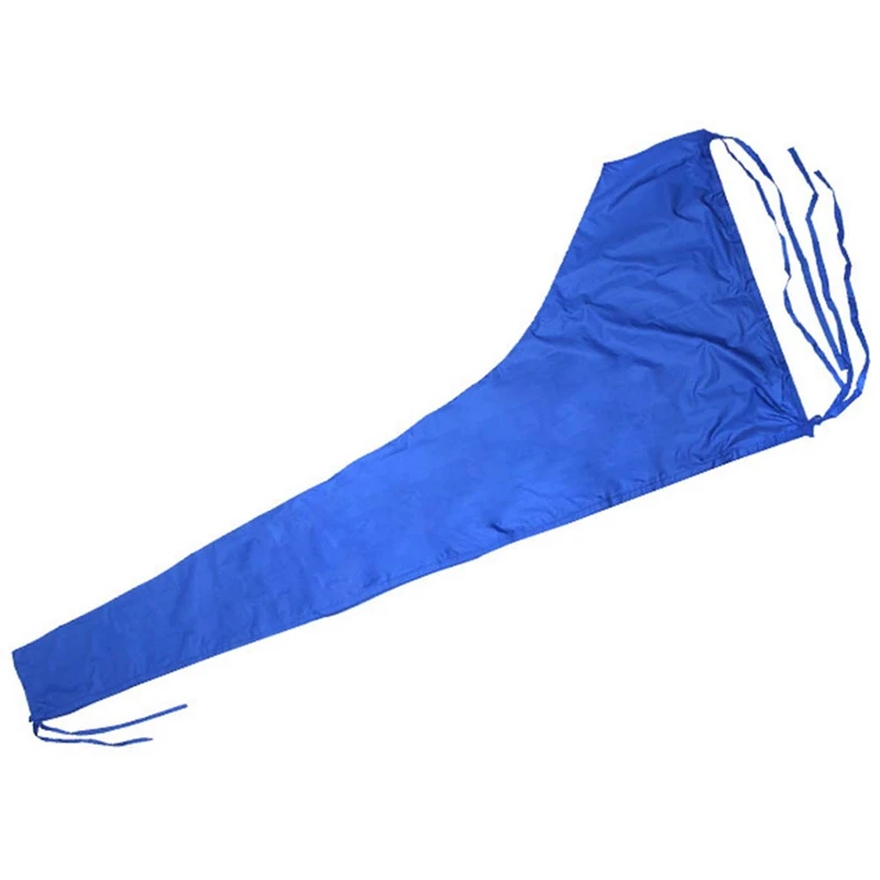 

NEW-210D Waterproof Sail Cover Mainsail Boom Boat Cover Anti UV Sunshade Boom Sail Cover Dust Cover 8-9Ft