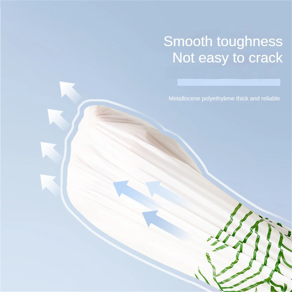 

Портативные пластиковые пакеты, емкость, сумка для мусора с автоматическим закрытием, бытовые санитарные пакеты для кухни, сумка для хранения, печать