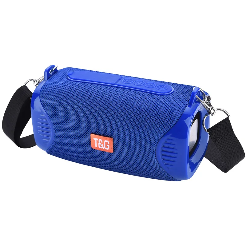 

T&G TG532 Wireless Portable Bluetooth Sound Column Speaker Outdoor Stereo Music Surround with Shoulder Strap Subwoofer