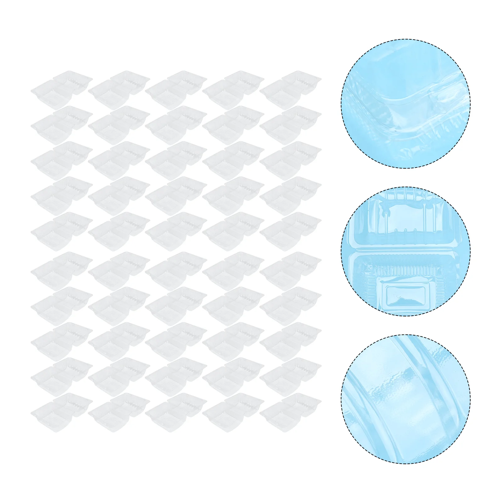 

Коробки, коробки, контейнеры, контейнер для тортов, кексов, хлебобулочные ломтики, контейнер с откидной крышкой для десертов, подарки, прозр...