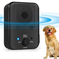 anti barking control device pet dog ultrasonic bark control rechargeable led repeller outdoor no bark pet dog training 15m50ft