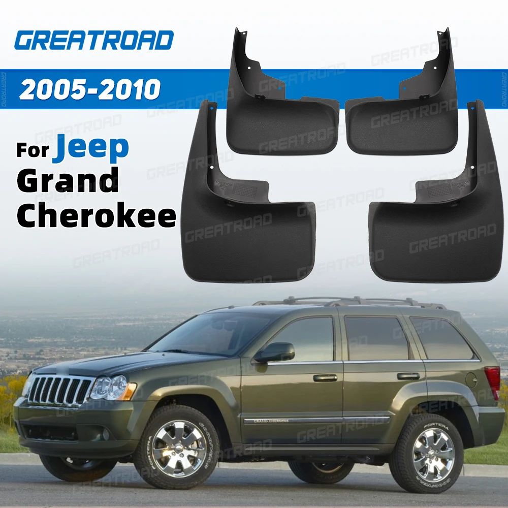 

Автомобильные брызговики для Jeep Grand Cherokee 2005 2006 2007 2008 2009-2010, брызговики, брызговики, брызговики