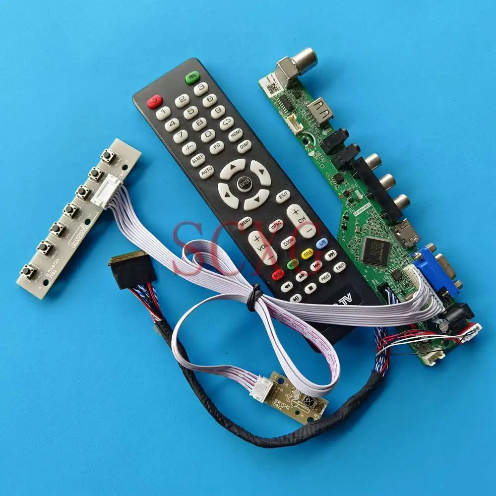 

Светодиодный дисплей, совместимый с HDMI, VGA, AV, USB 10,1, 1280, 800, 40 Pin